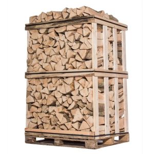 PALETTE BOIS DE CHAUFFAGE – 25 CM – 3 STÈRES (Bois de Chauffage de Qualité Supérieure)