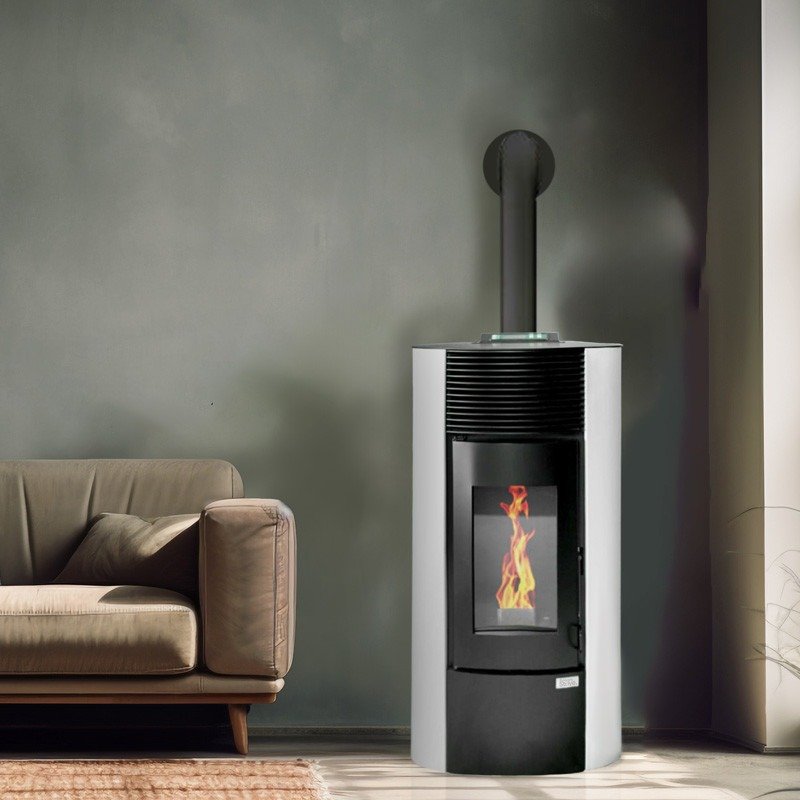 Poêle à granulés Segreto plus étanche - 12 Kw